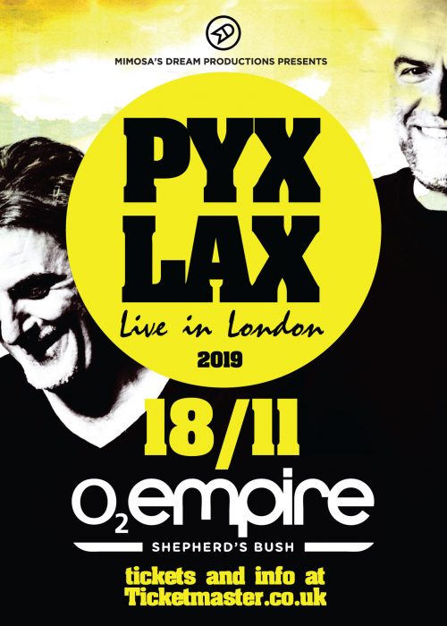 PYX LAX LIVE IN LONDON 50 X 70